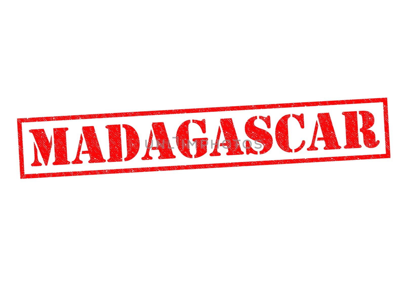 MADAGASCAR Rubber Stamp over a white background.