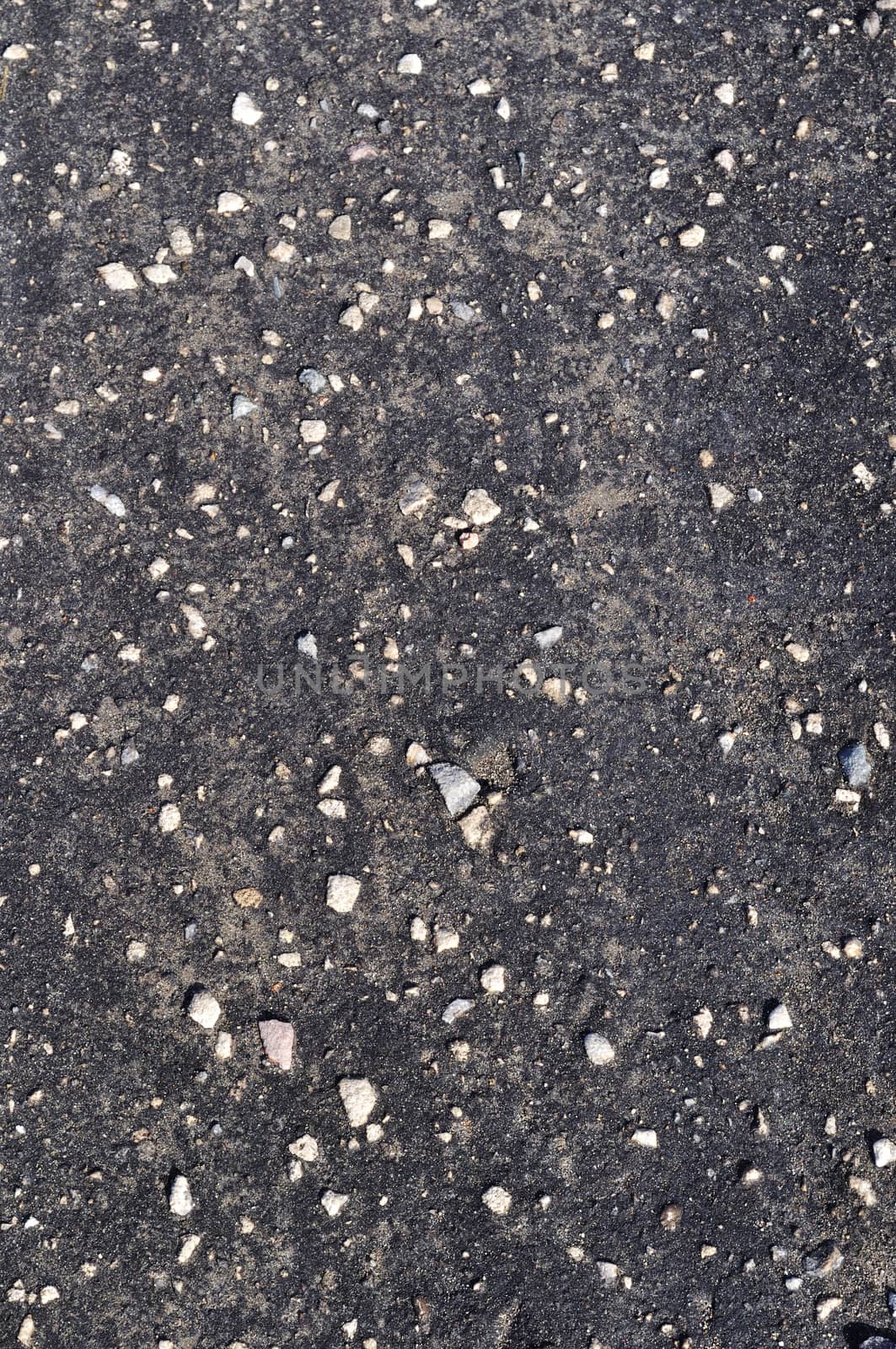 Close up of dark weathered asphalt background