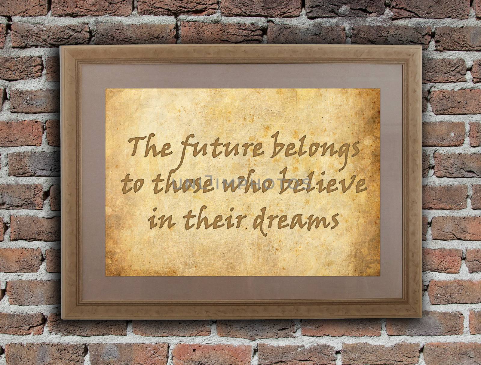 The future belong to those who believe in their dreams by michaklootwijk