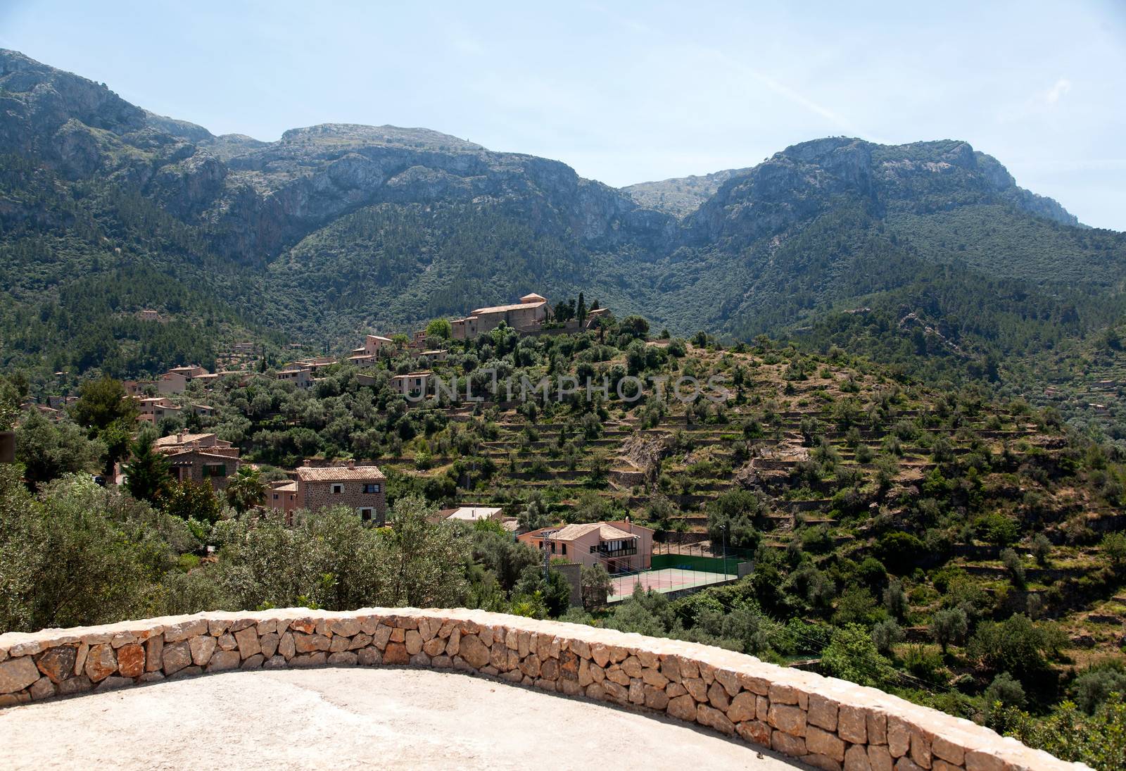Mallorca island Spain Mediterranean view