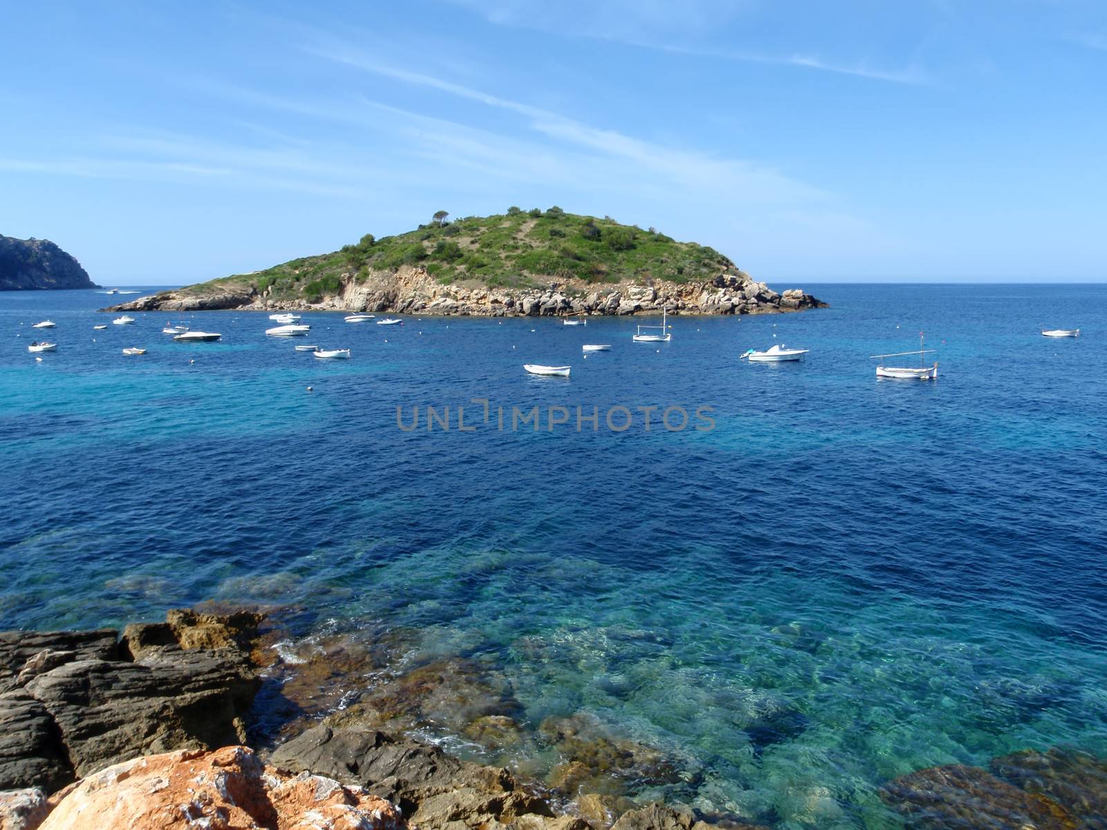 Mallorca island Spain Mediterranean view