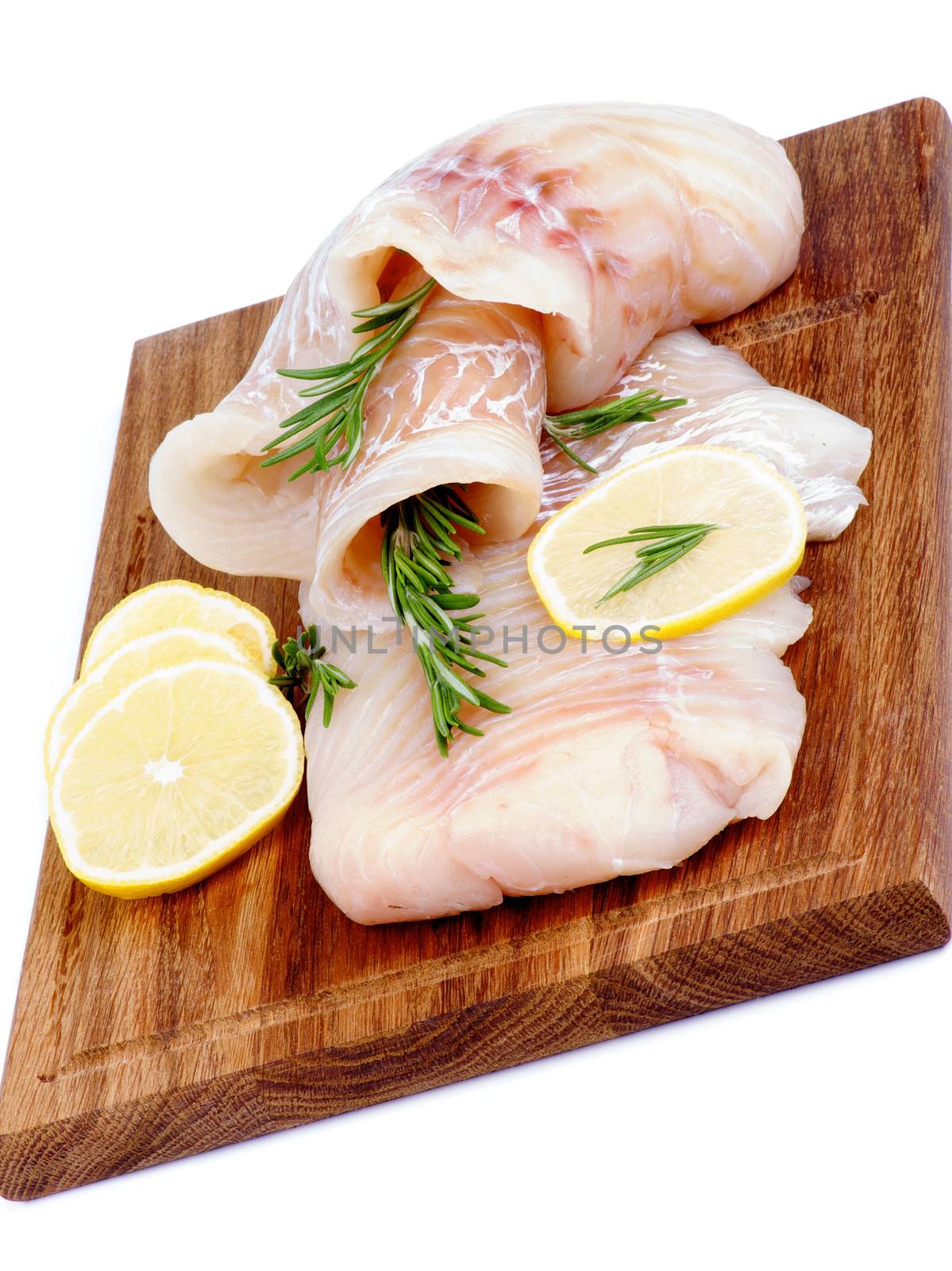 Raw Cod Fish by zhekos