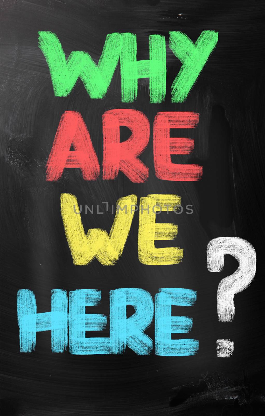 Why Are We Here Concept by KrasimiraNevenova