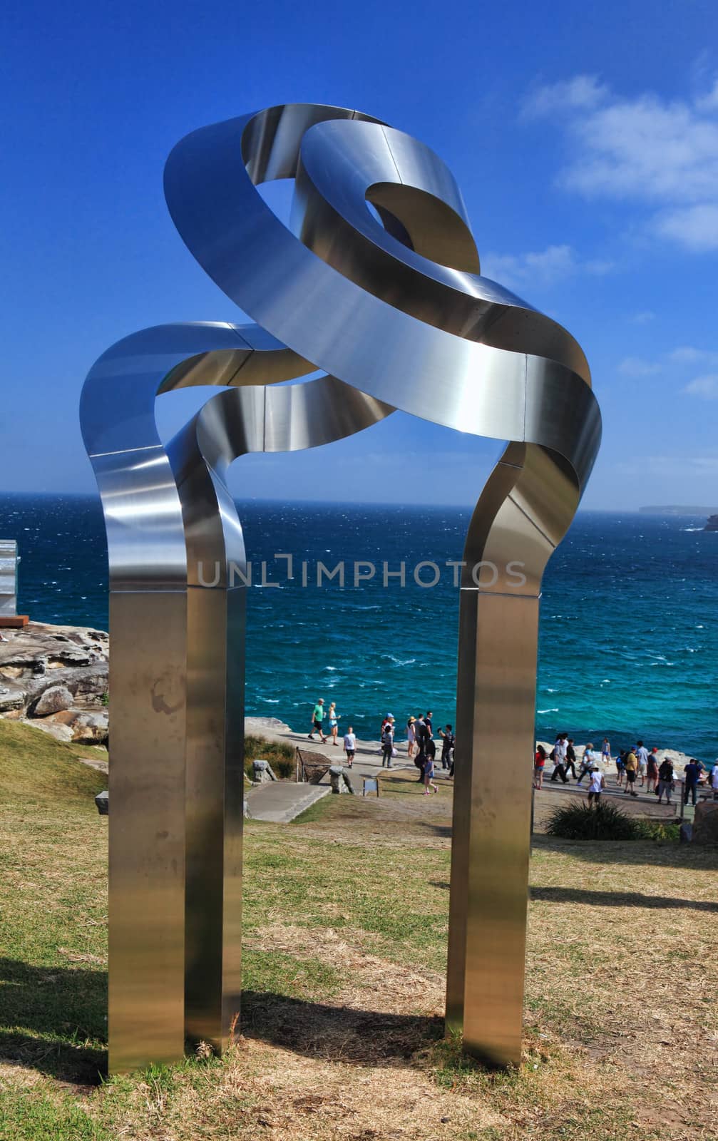 Sculpture by the Sea exhibit at Bondi by lovleah