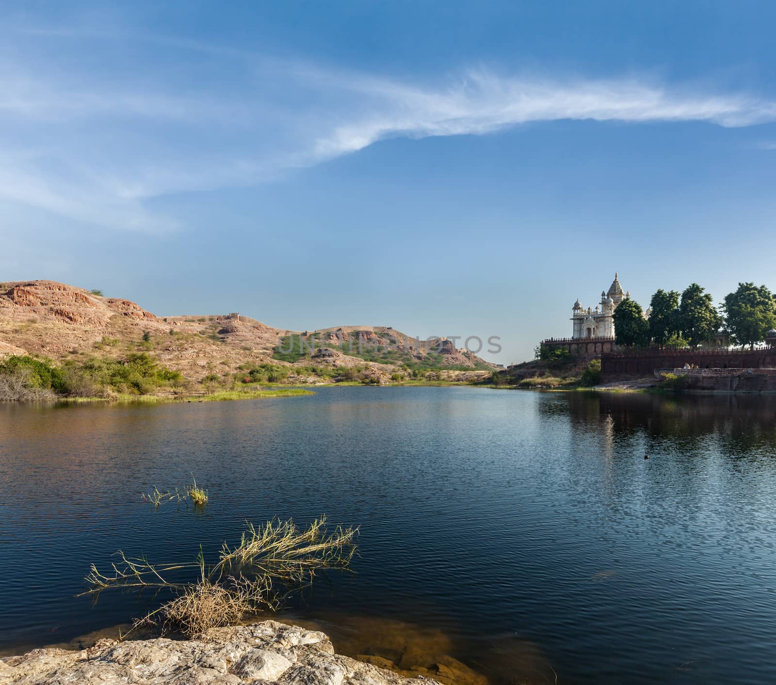 Jaswanth Thada mausoleum, Jodhpur, Rajasthan, India by dimol