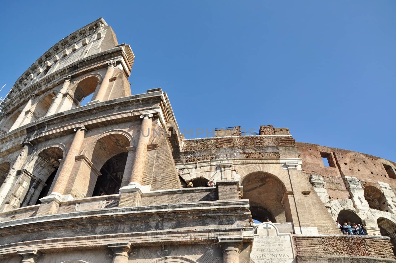 Colosseum of Rome, Italy by anderm