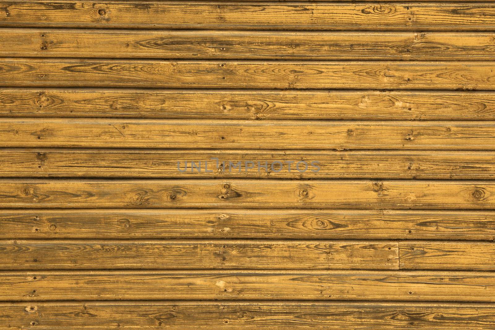 Background picture made of old yellow wood boards