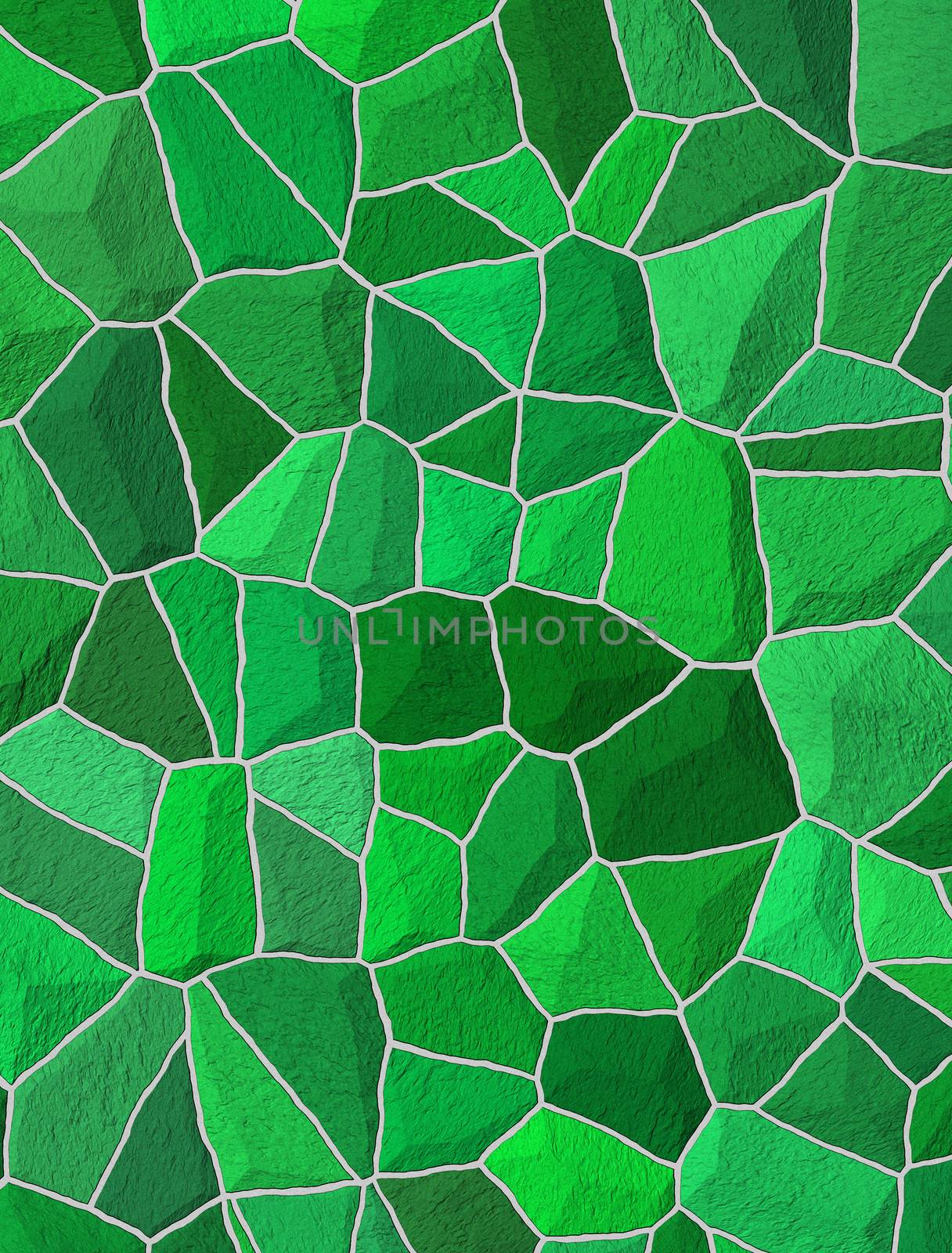 Broken tiles mosaic floor or wall. Background texture by sfinks