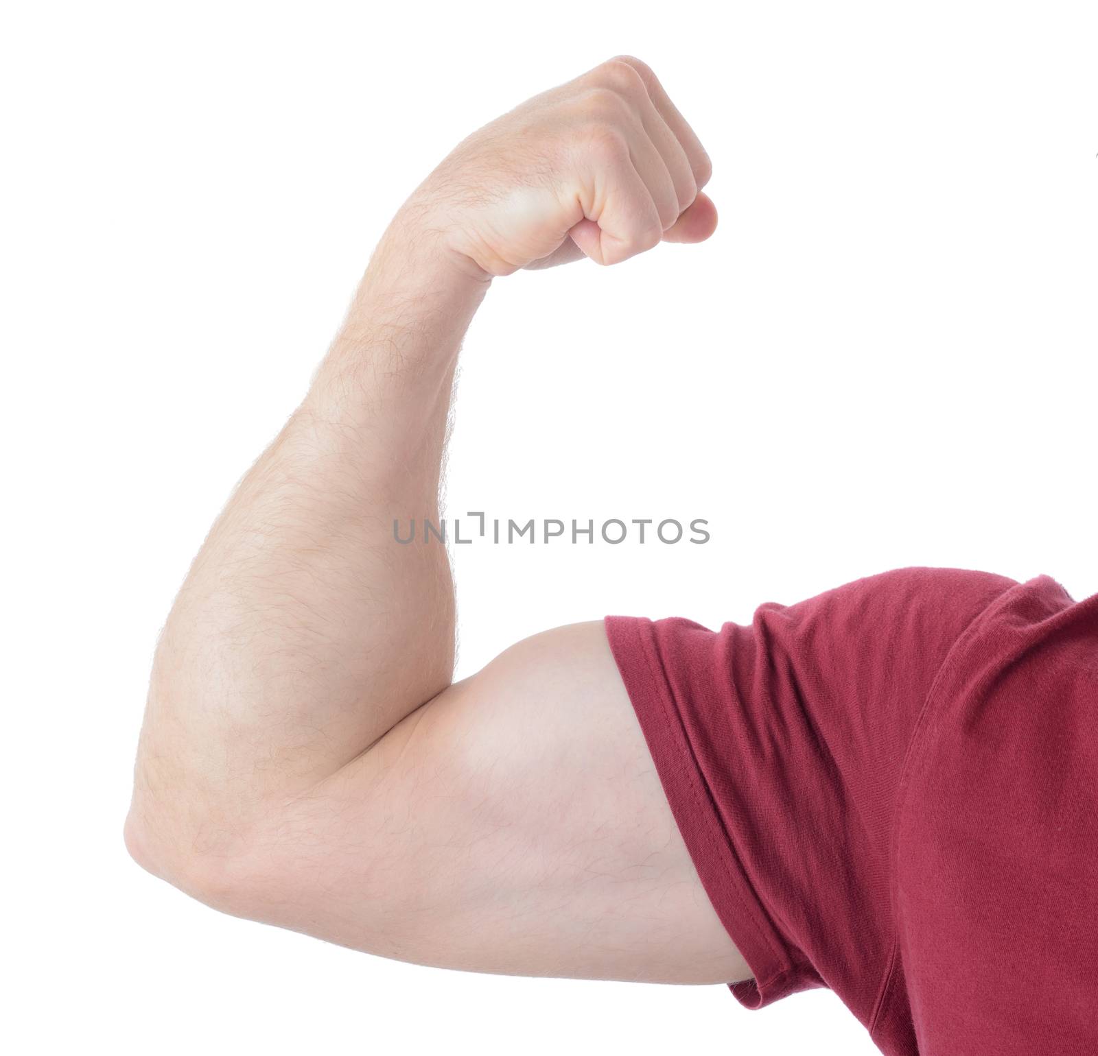 concept of power isolated on a white background