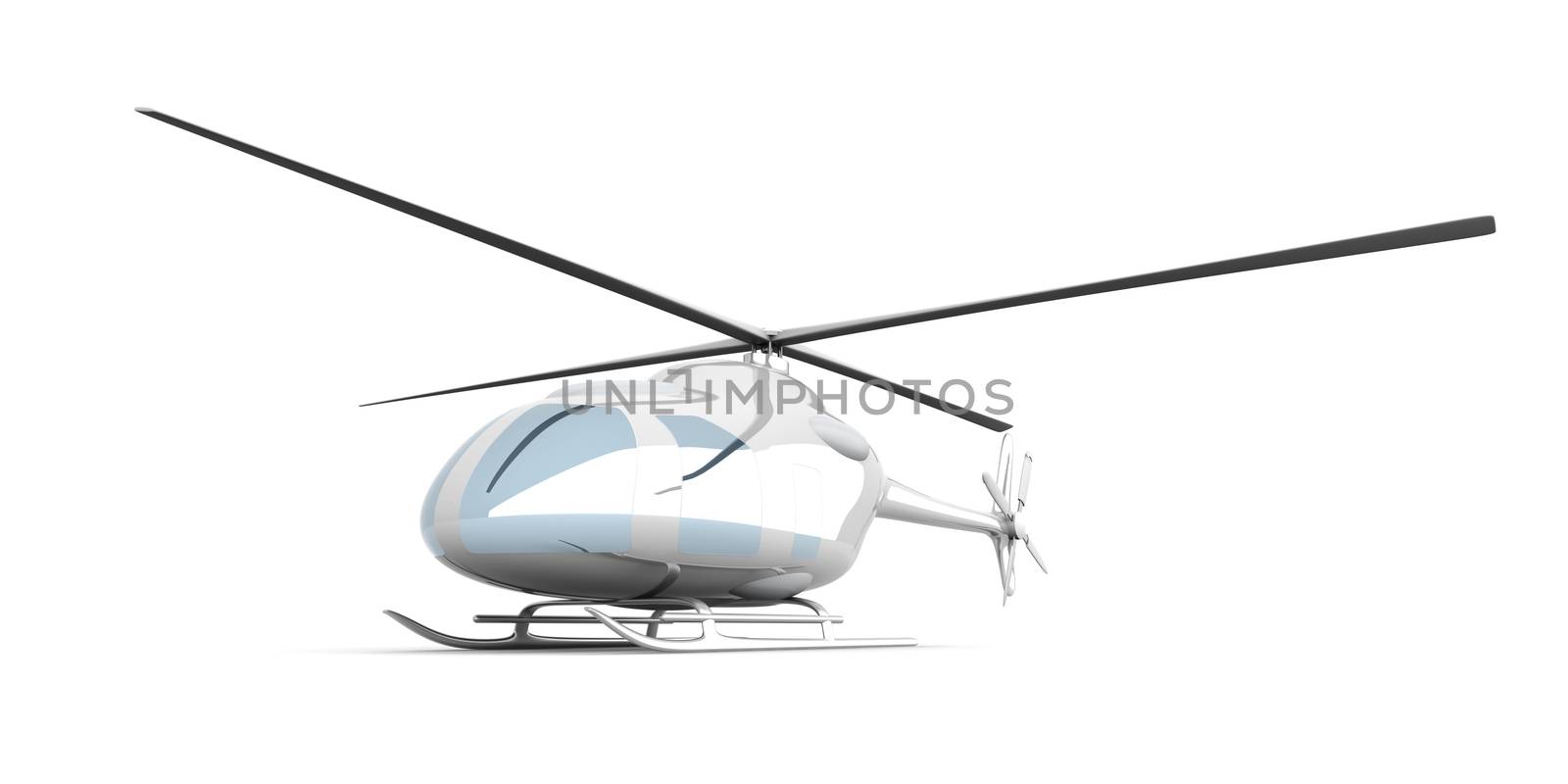 3D rendered Illustration. Isolated on white.