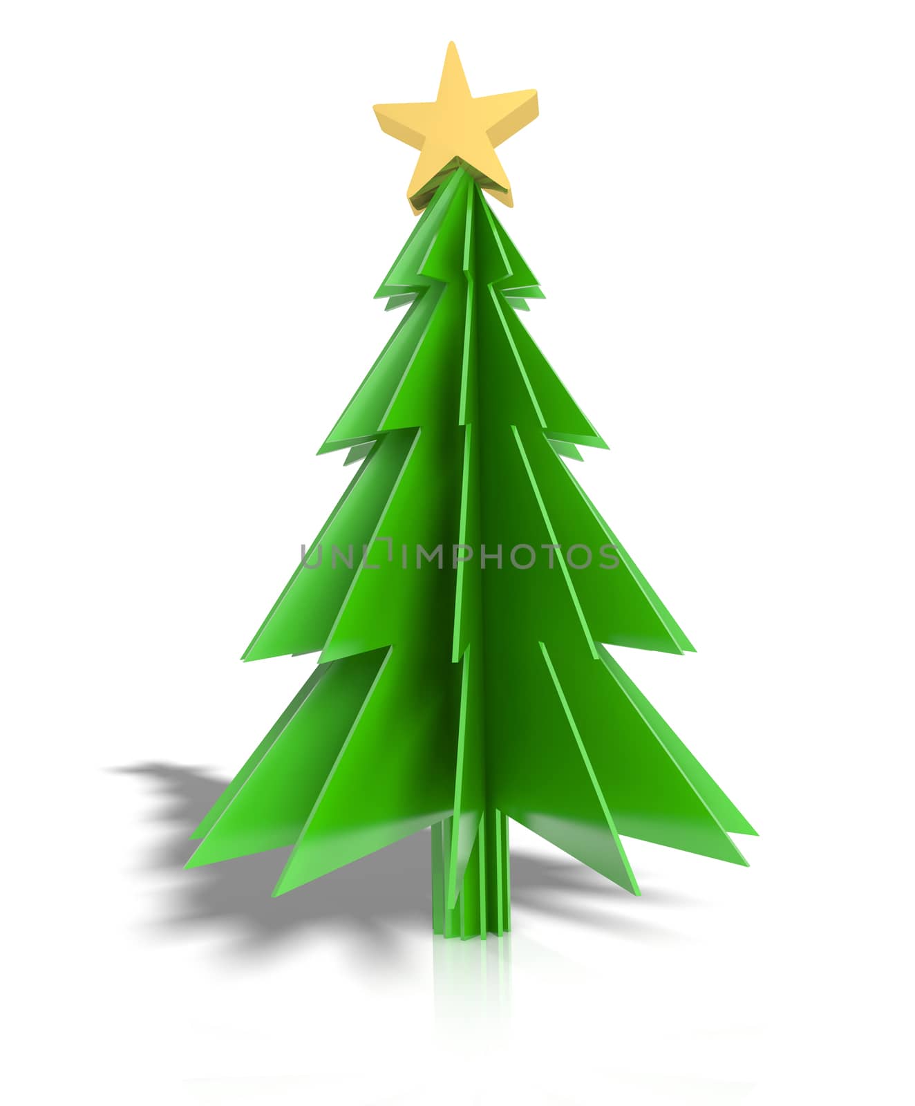 Christmas tree by hyrons