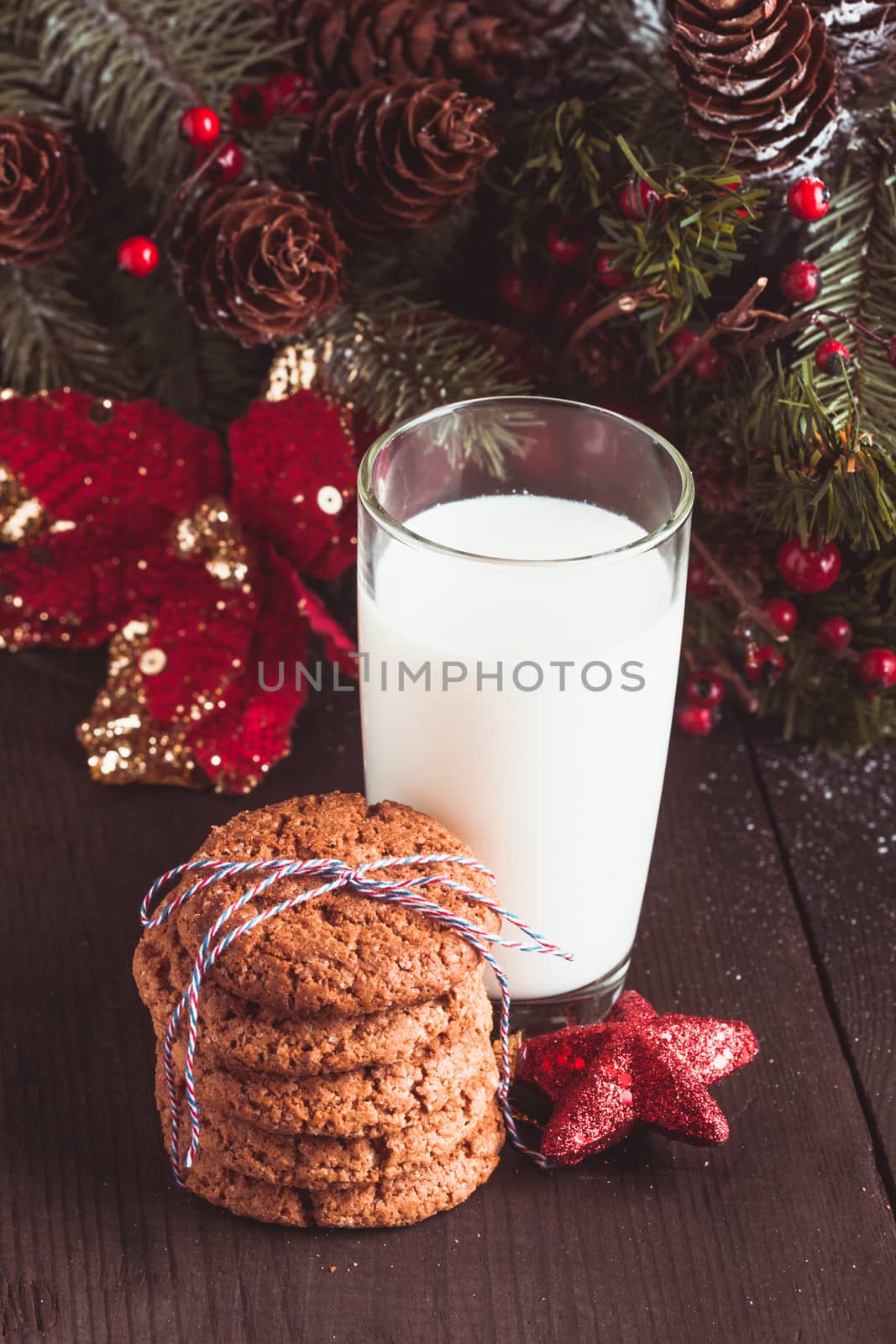 Cookie with milk by oksix