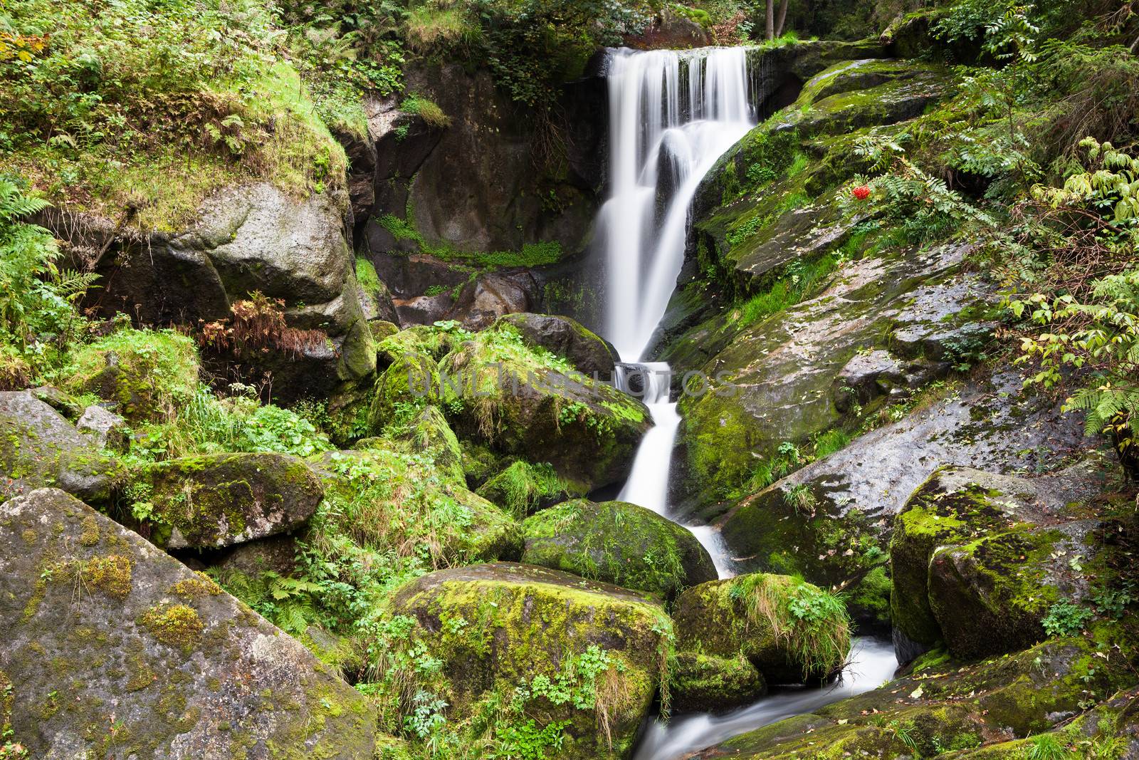 Triberg Falls is one of the highest waterfalls in Germany