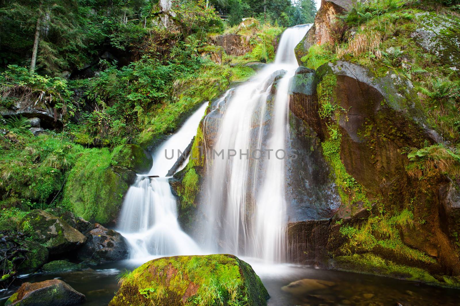 Triberg Falls is one of the highest waterfalls in Germany