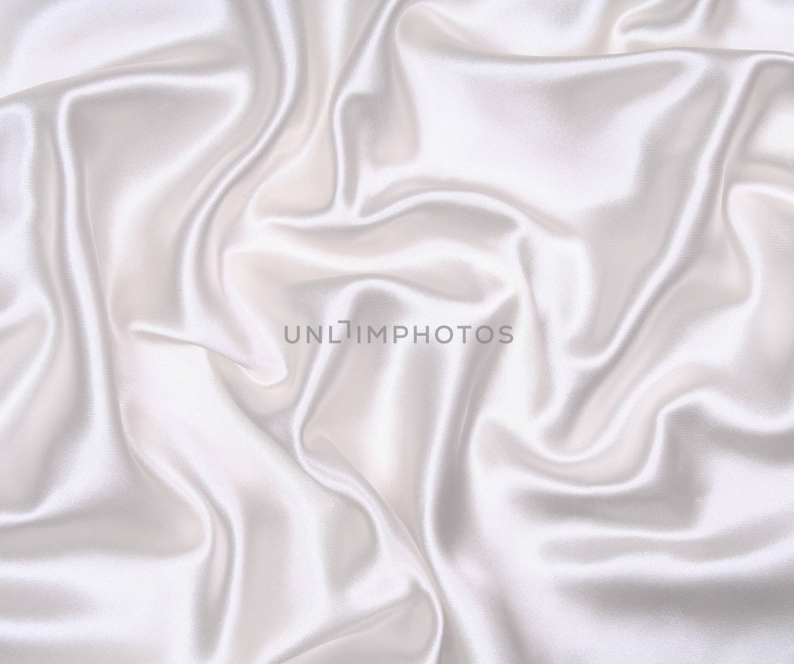 Smooth elegant white silk can use as wedding background