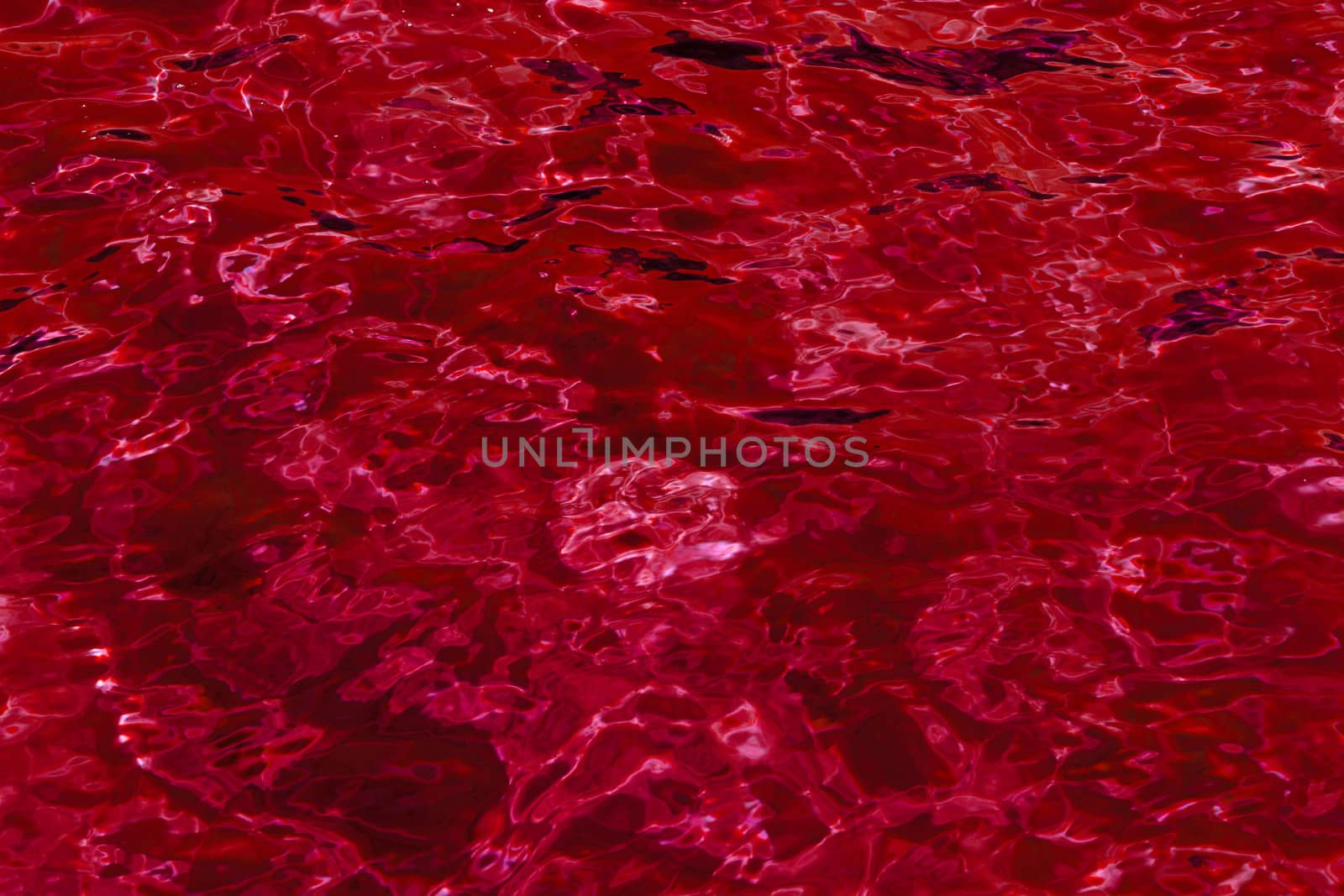 red abstract background of water surface by NagyDodo