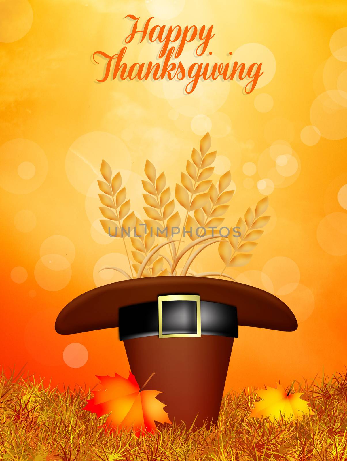 Thanksgiving postcard