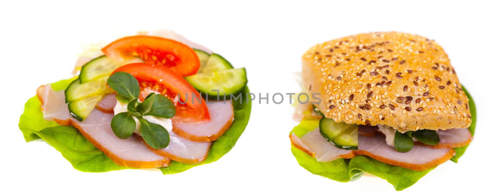 Delicious and healthy sandwich by furzyk73