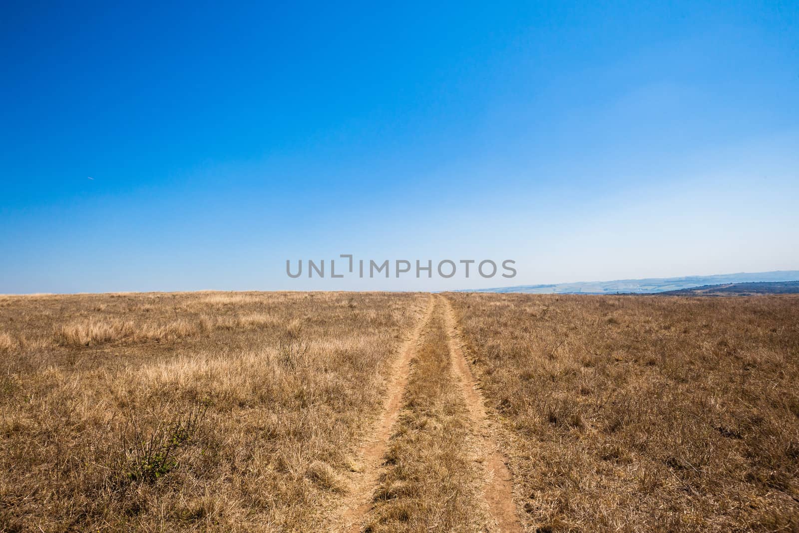 Dirt Road Dry Landscape Horizon by ChrisVanLennepPhoto