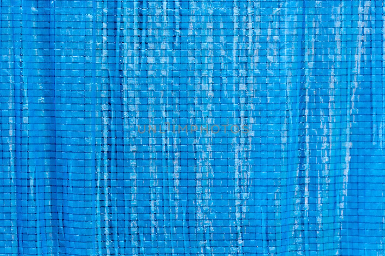 Pattern picnic blue oilcloth