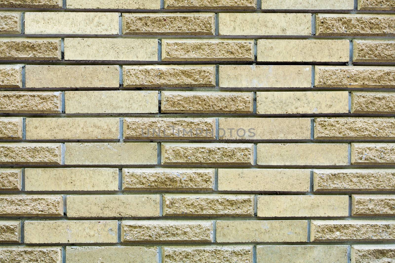 High resolution cream brick wall texture by sfinks