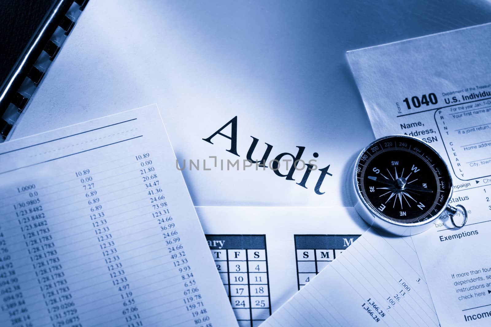 Operating budget, calendar, compass and audit