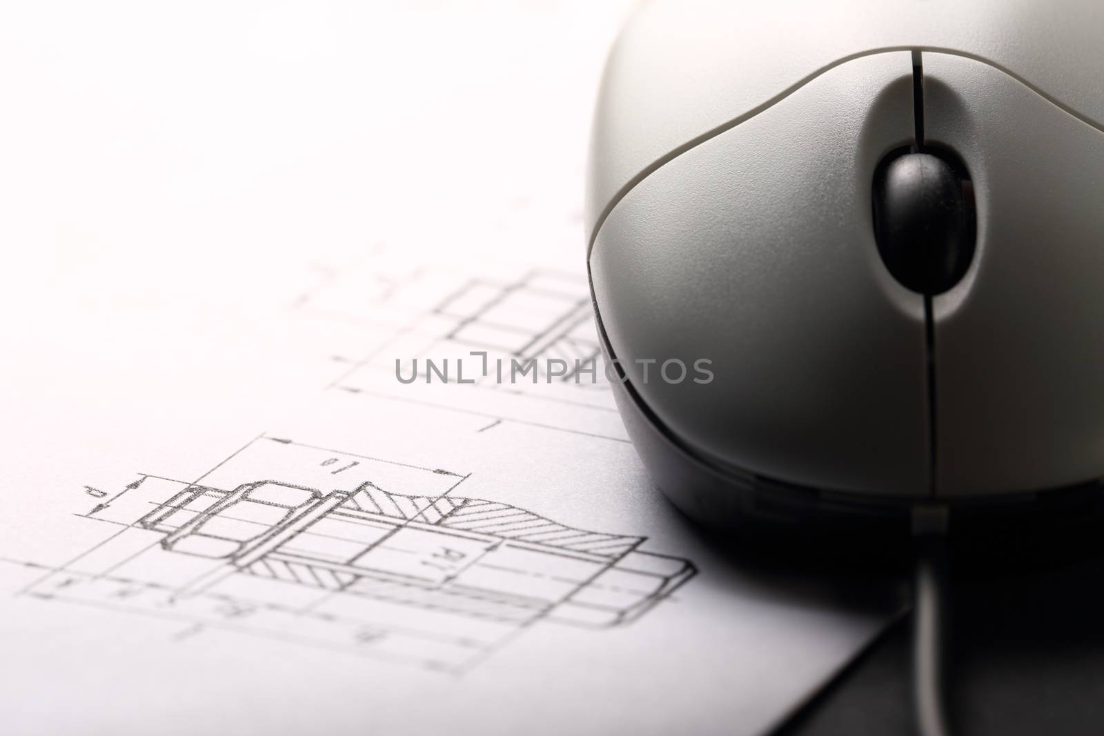 Drafting and computer mouse