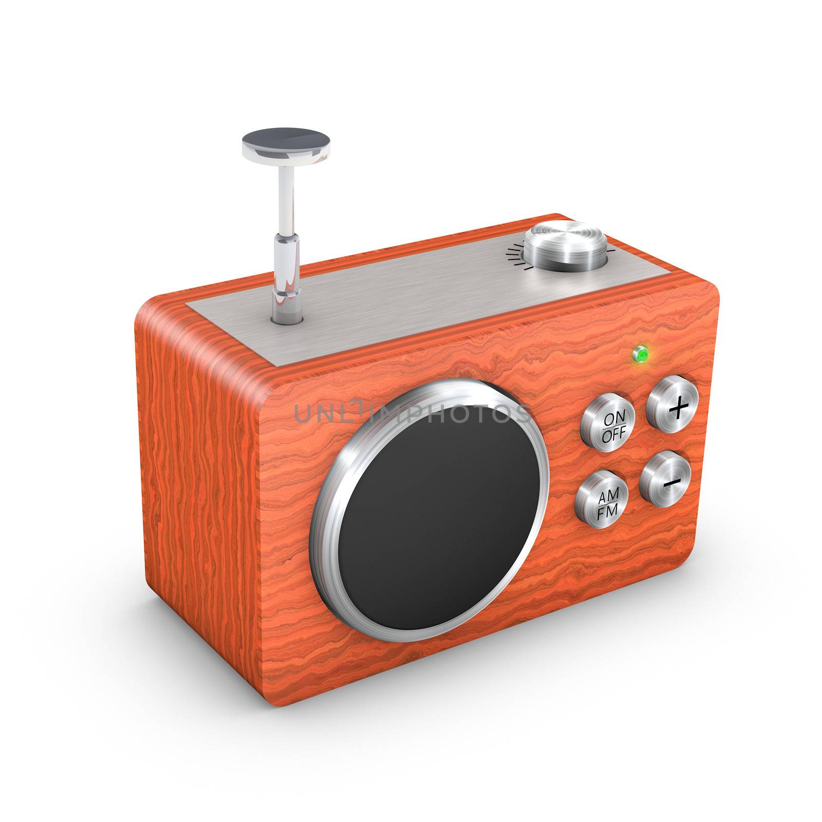 3D vintage touch radio receiver by ytjo