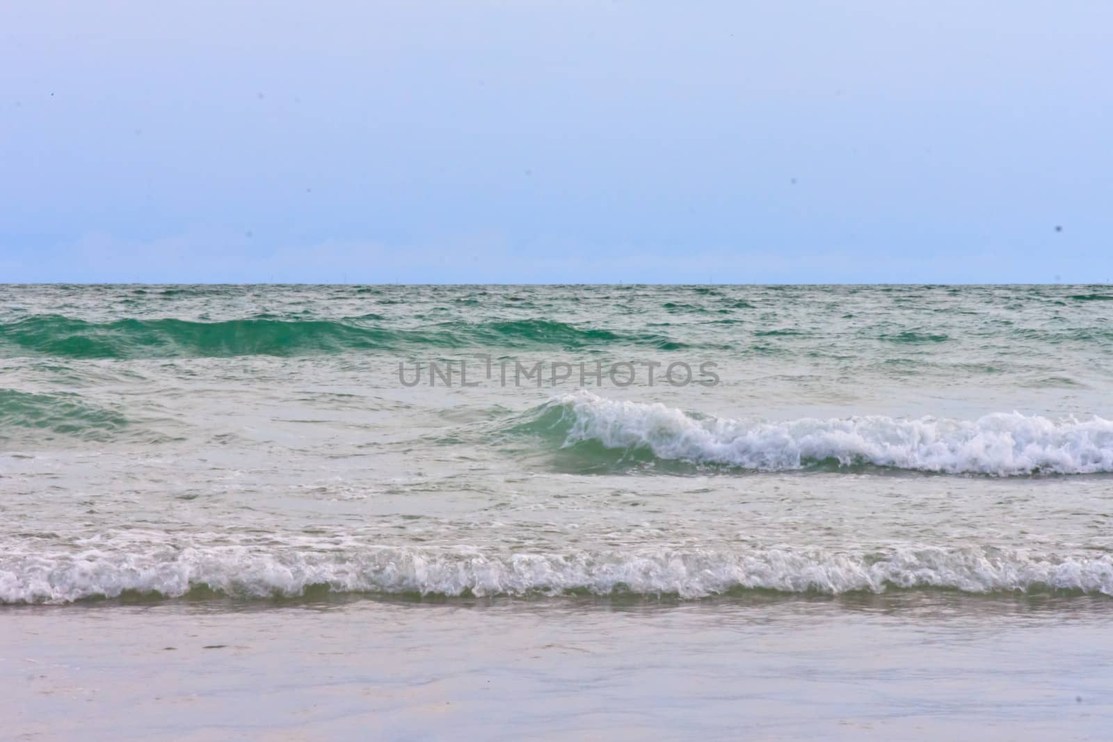 beach and tropical sea by nikky1972