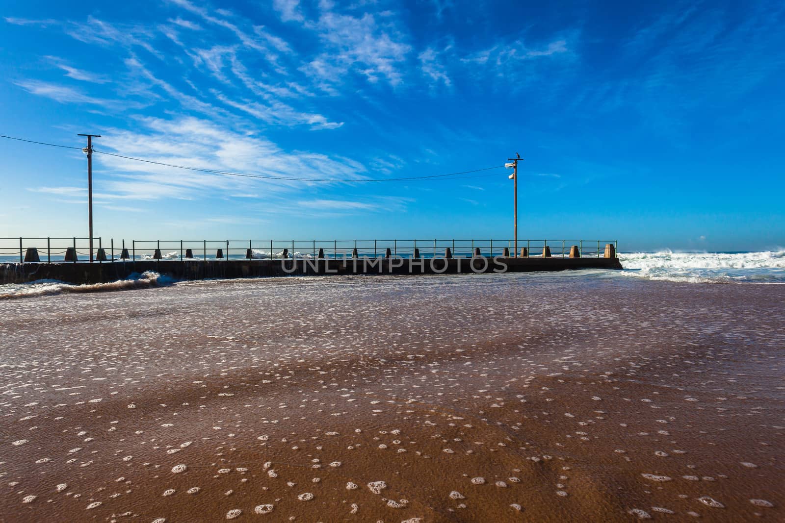 Tidal Pool Beach Waves Wash by ChrisVanLennepPhoto