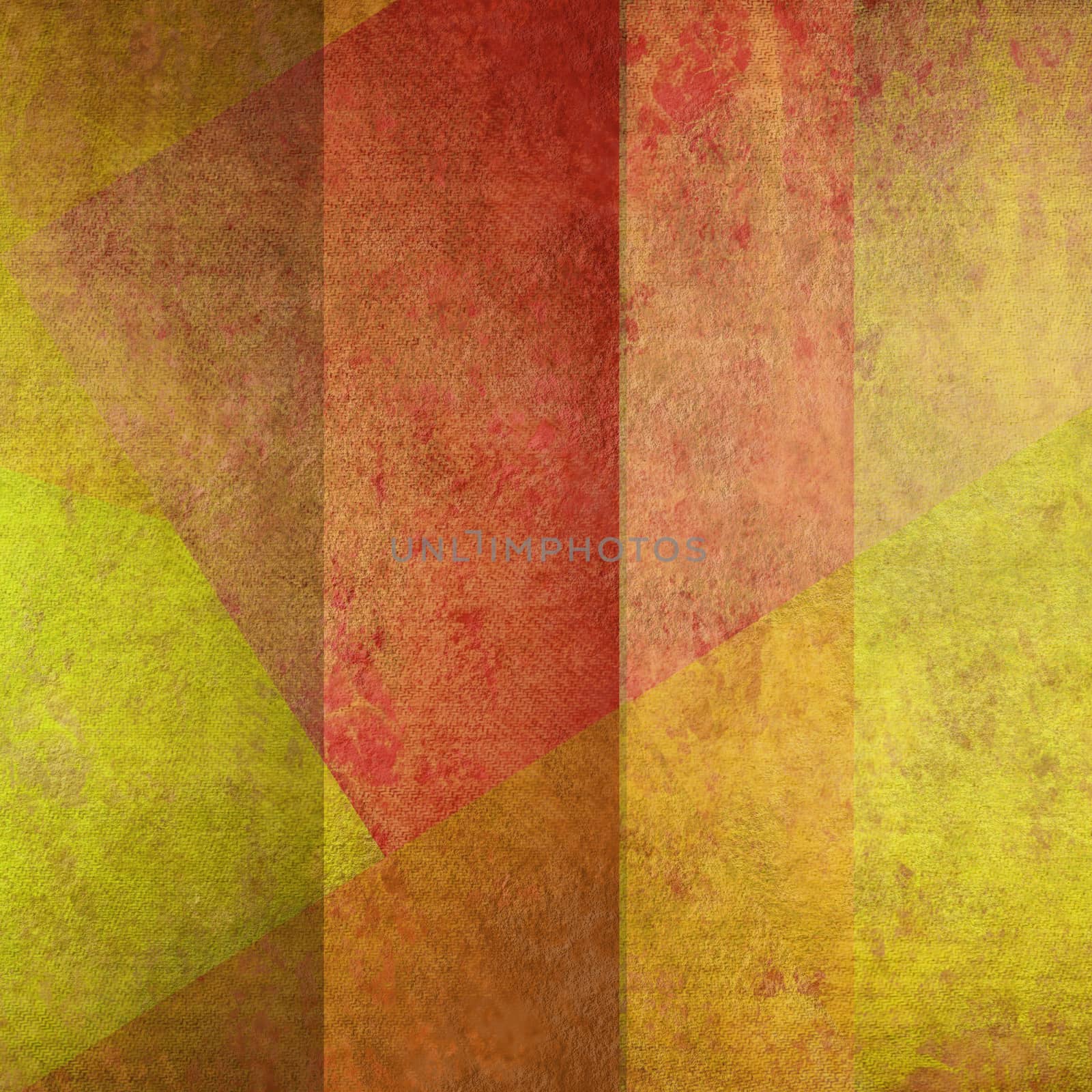 abstract geometric grunge background yelow and orange by Carche