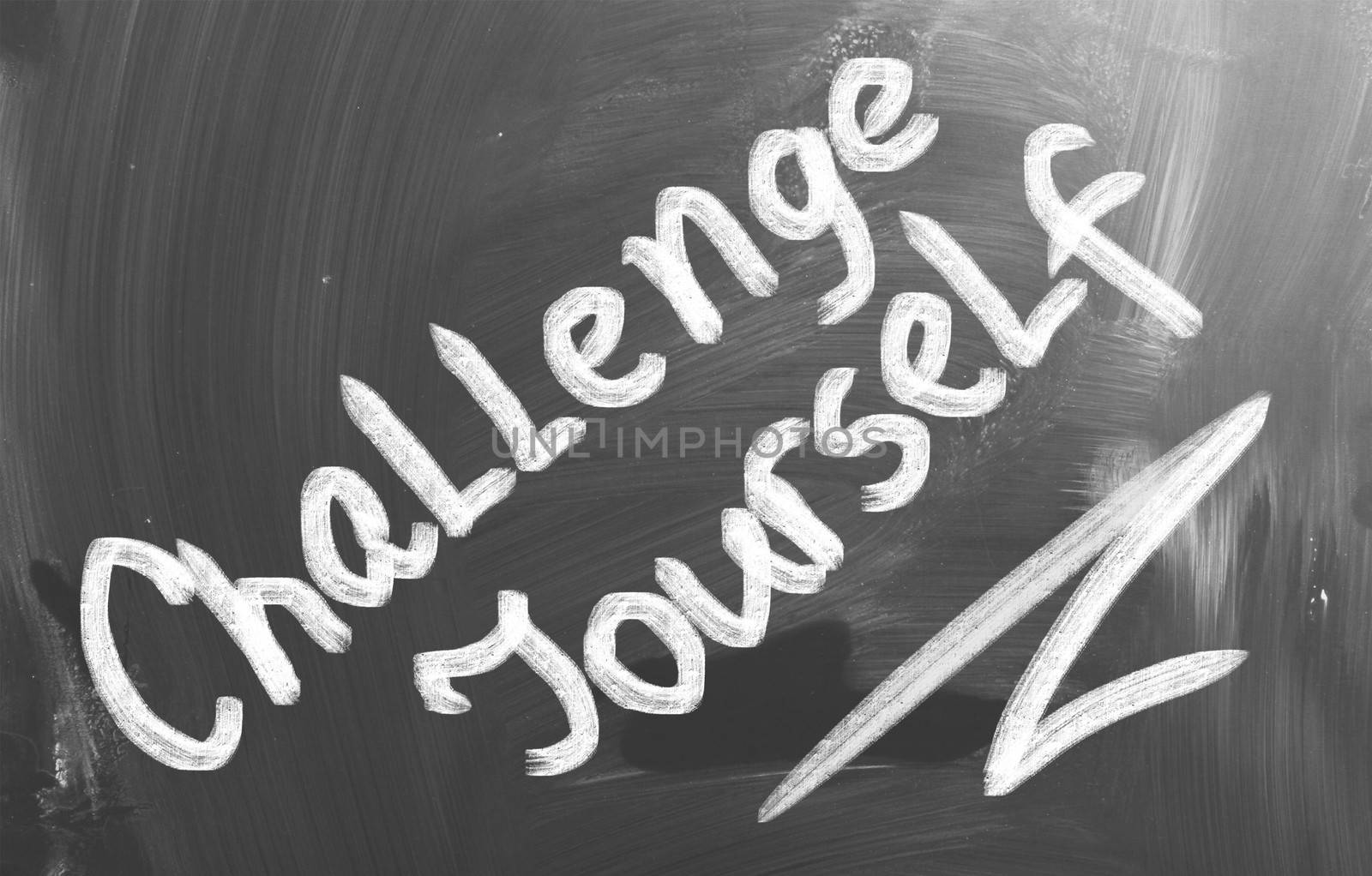 Challenge Yourself Concept