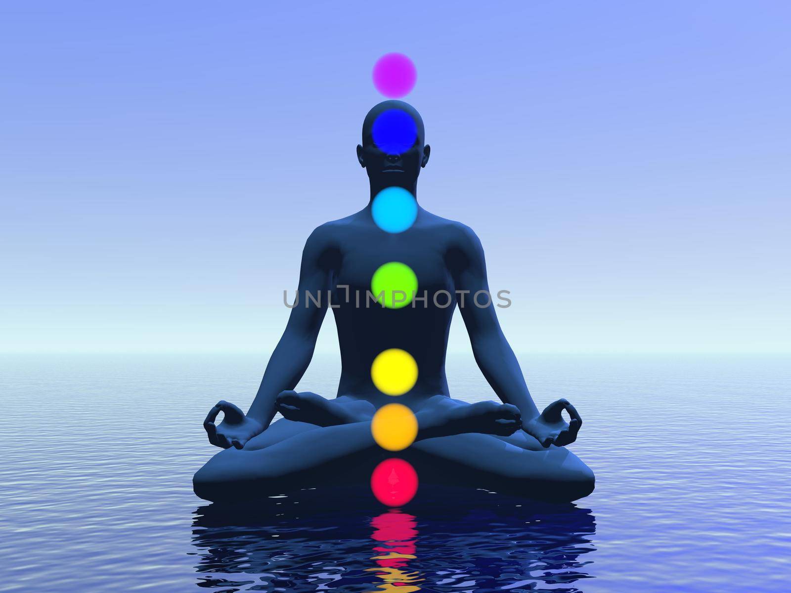 Chakras - 3D render by Elenaphotos21