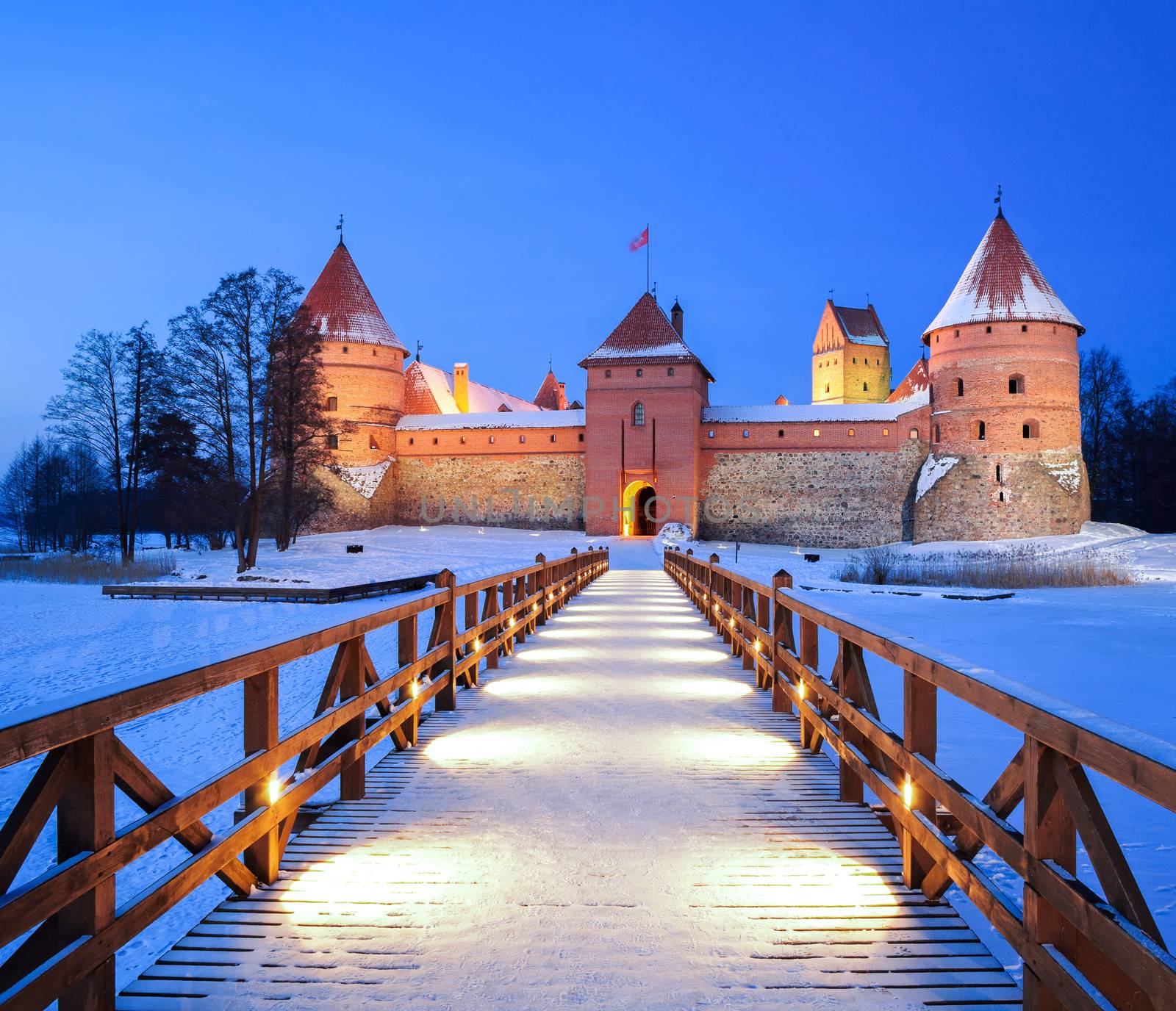 Trakai - historic city and lake resort in Lithuania by vladimir_sklyarov