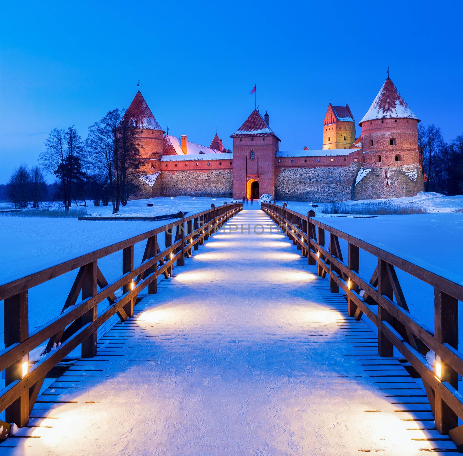 Trakai - historic city and lake resort in Lithuania by vladimir_sklyarov