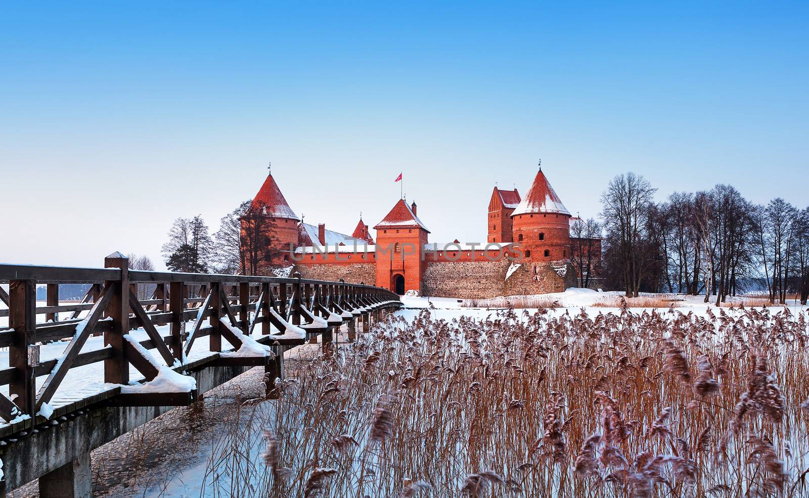 Trakai - historic city and lake resort in Lithuania by vladimir_sklyarov