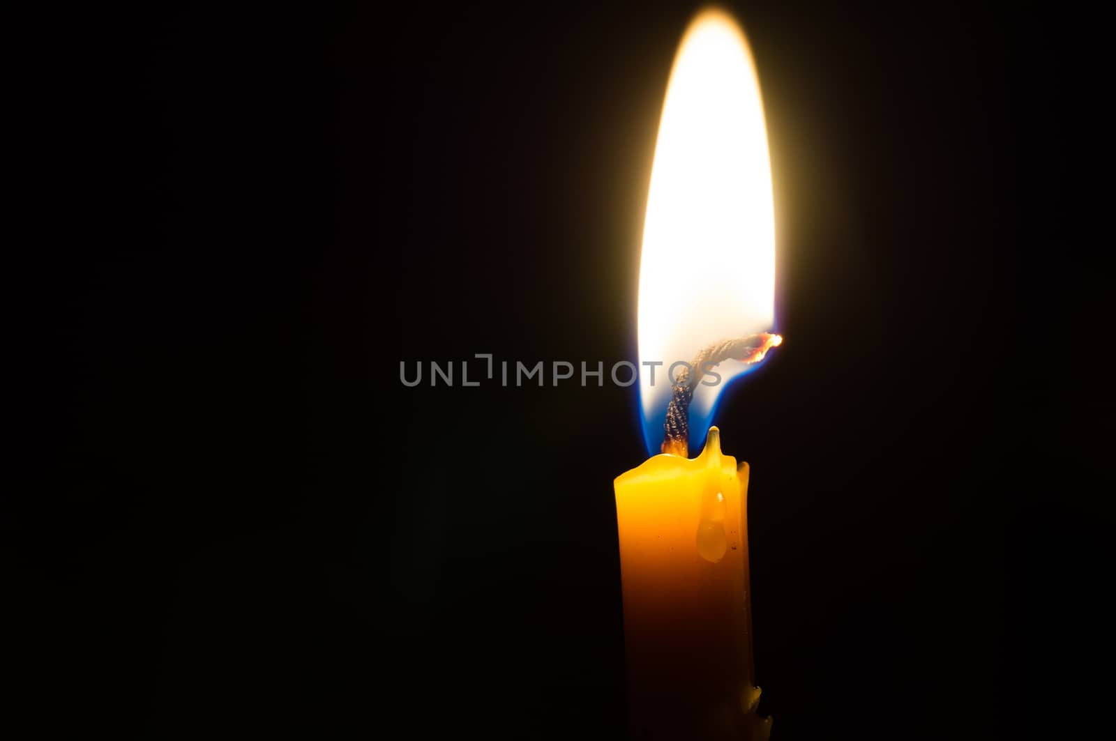 Burning candle