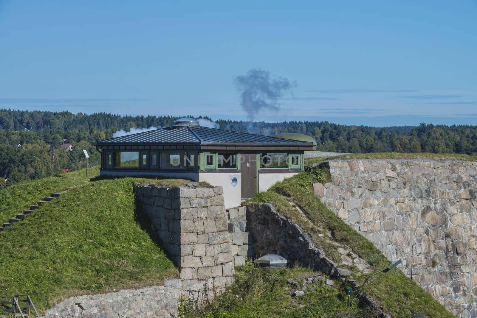 The bastion was built in the years 1662-1668. Photo is shot in September 2013