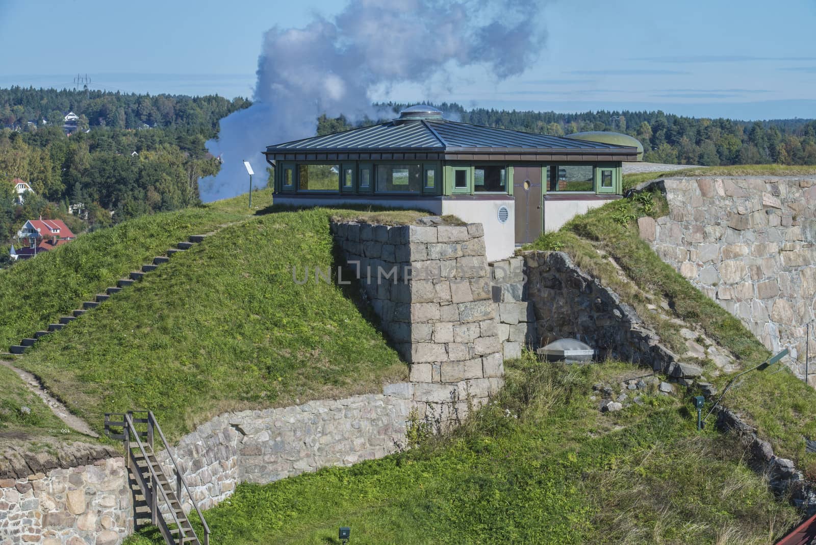 The bastion was built in the years 1662-1668. Photo is shot in September 2013