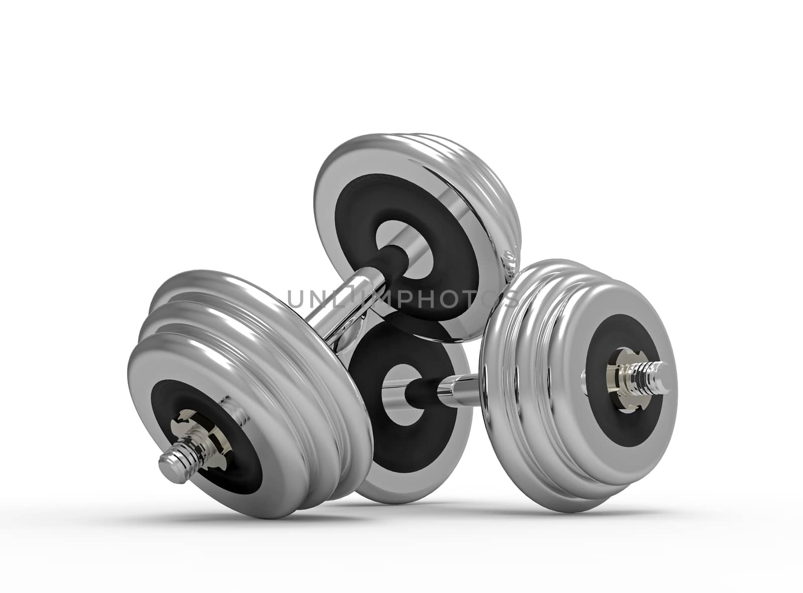 Two dumbbells by Boris15