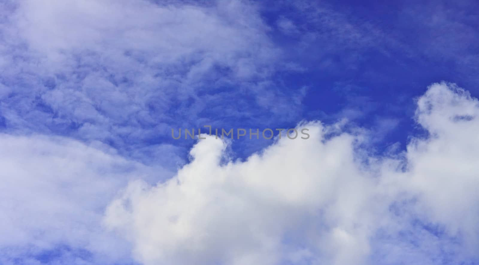 sky and white clouds
