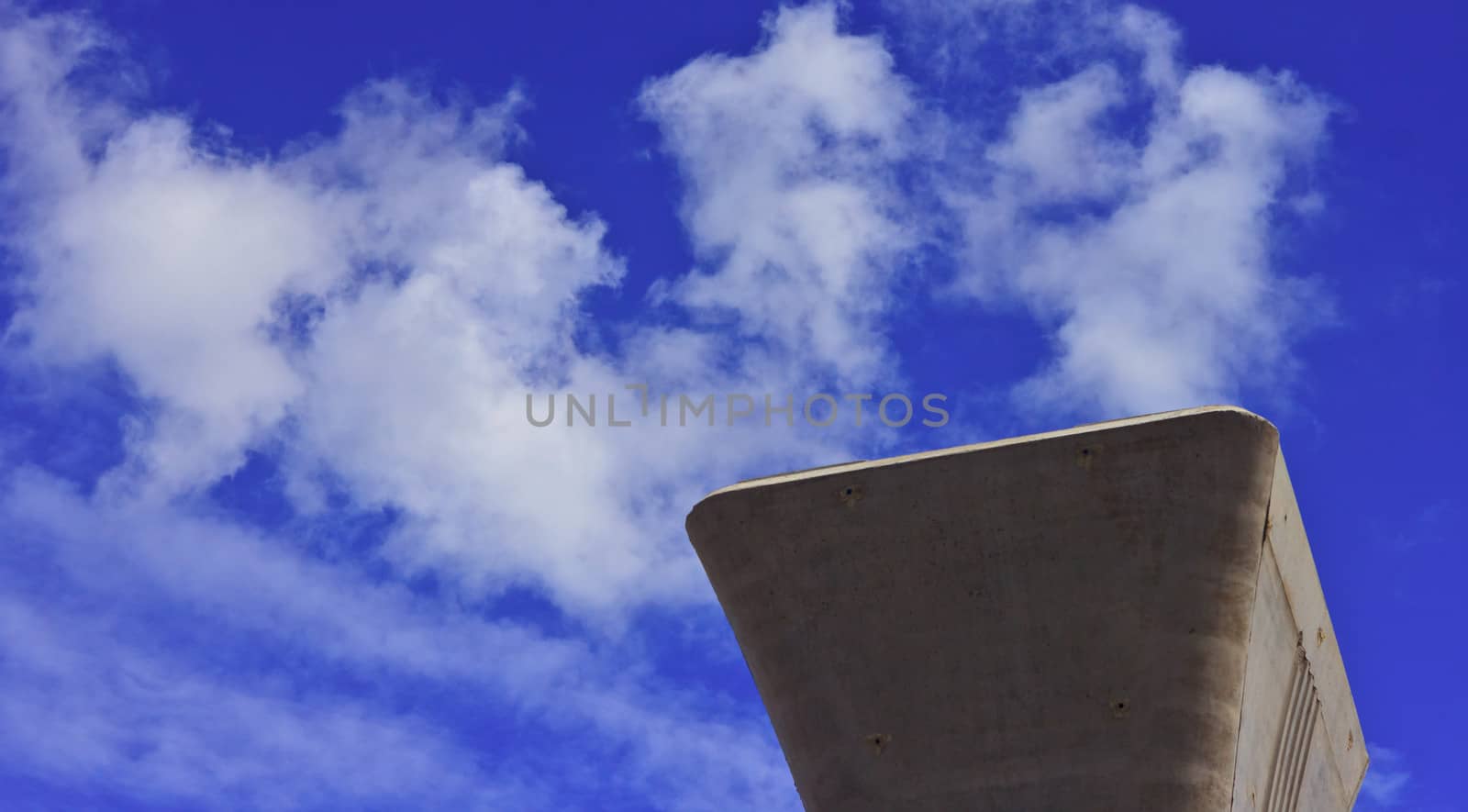 sky and white clouds