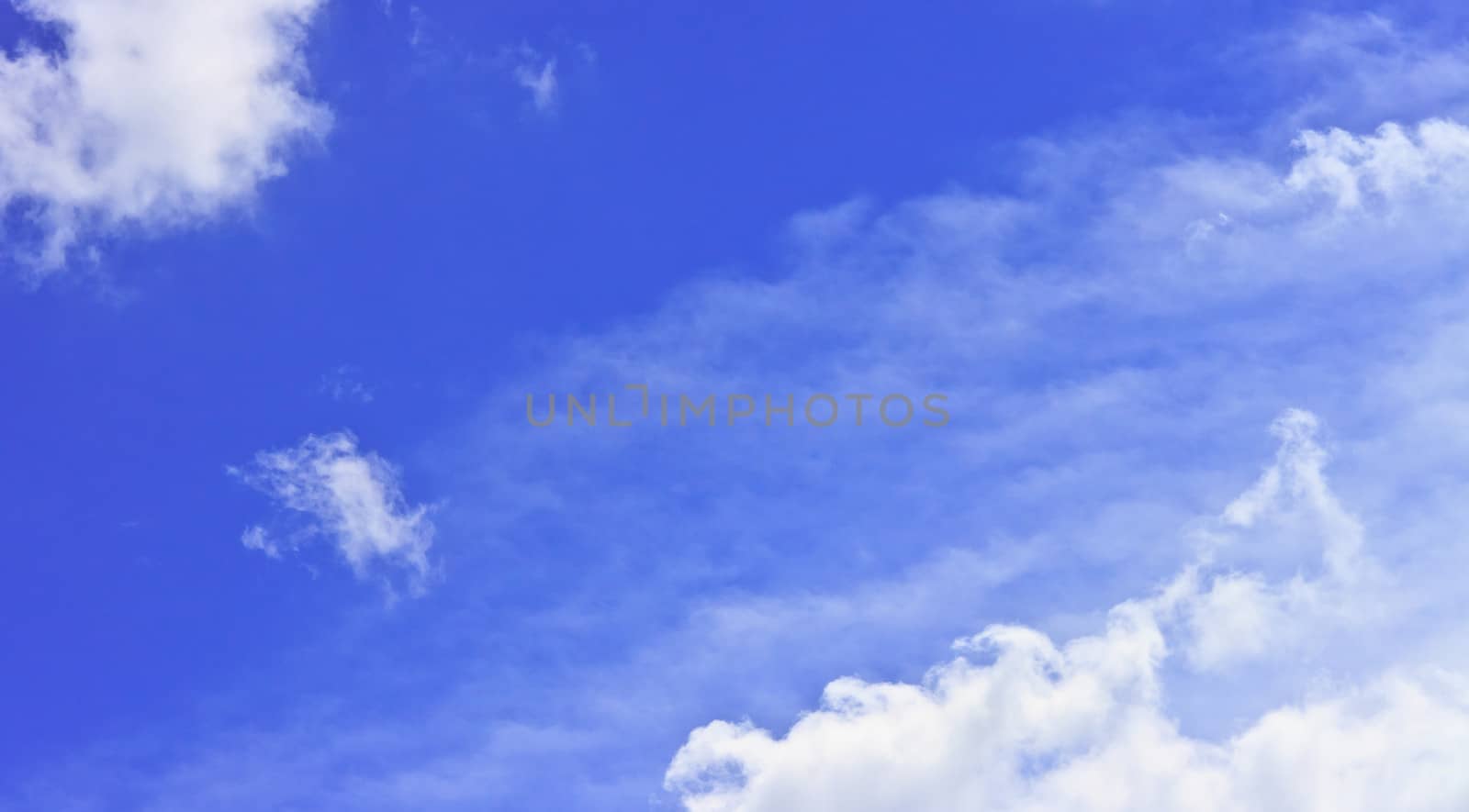 sky and white clouds