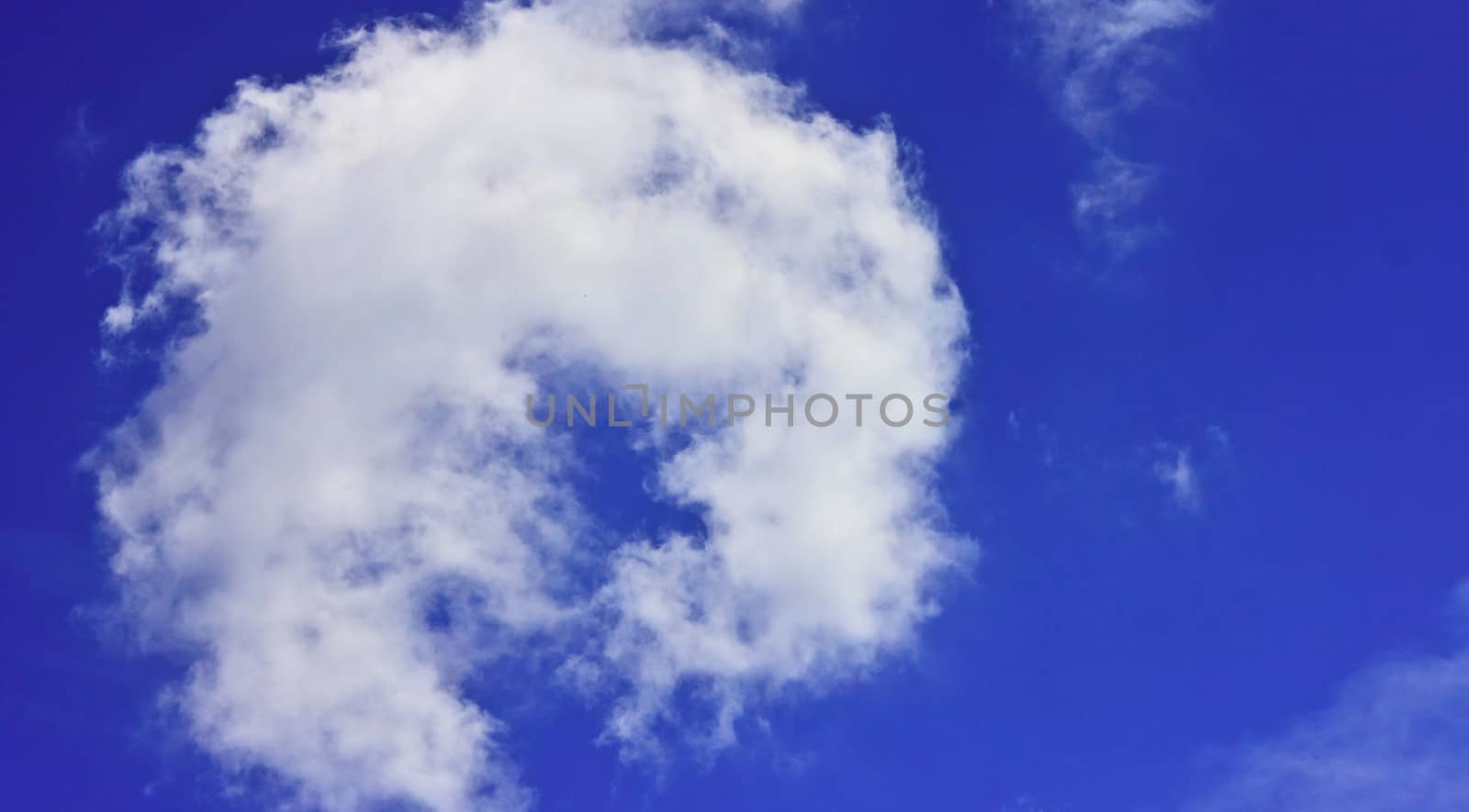 sky and white clouds