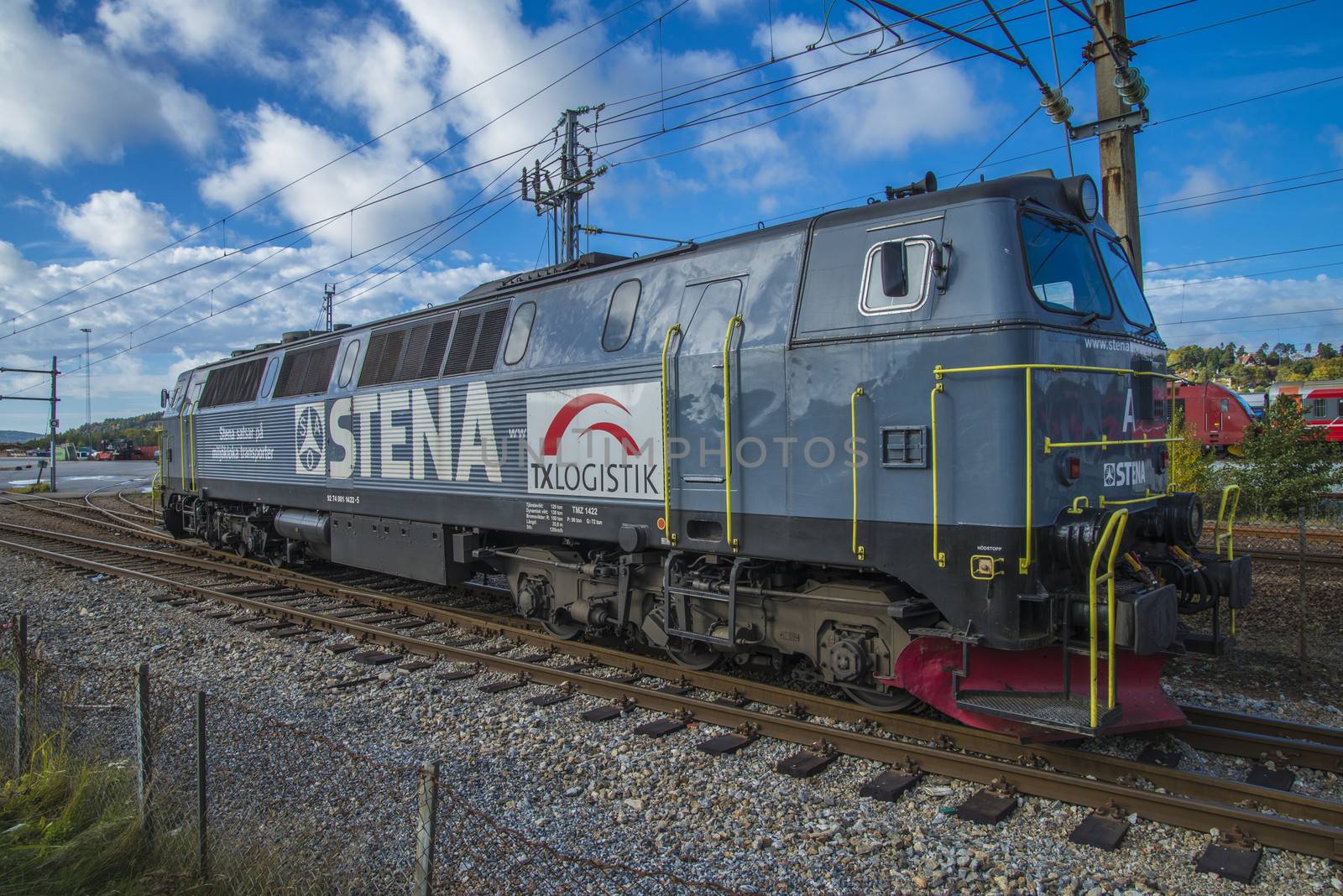 diesel locomotive, stena tmz1422 by steirus