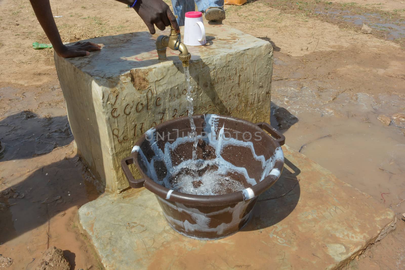 fountain by africa