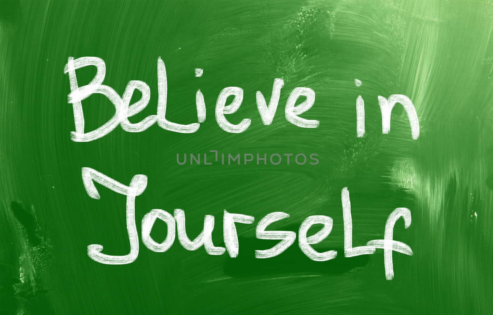 Believe In Yourself Concept