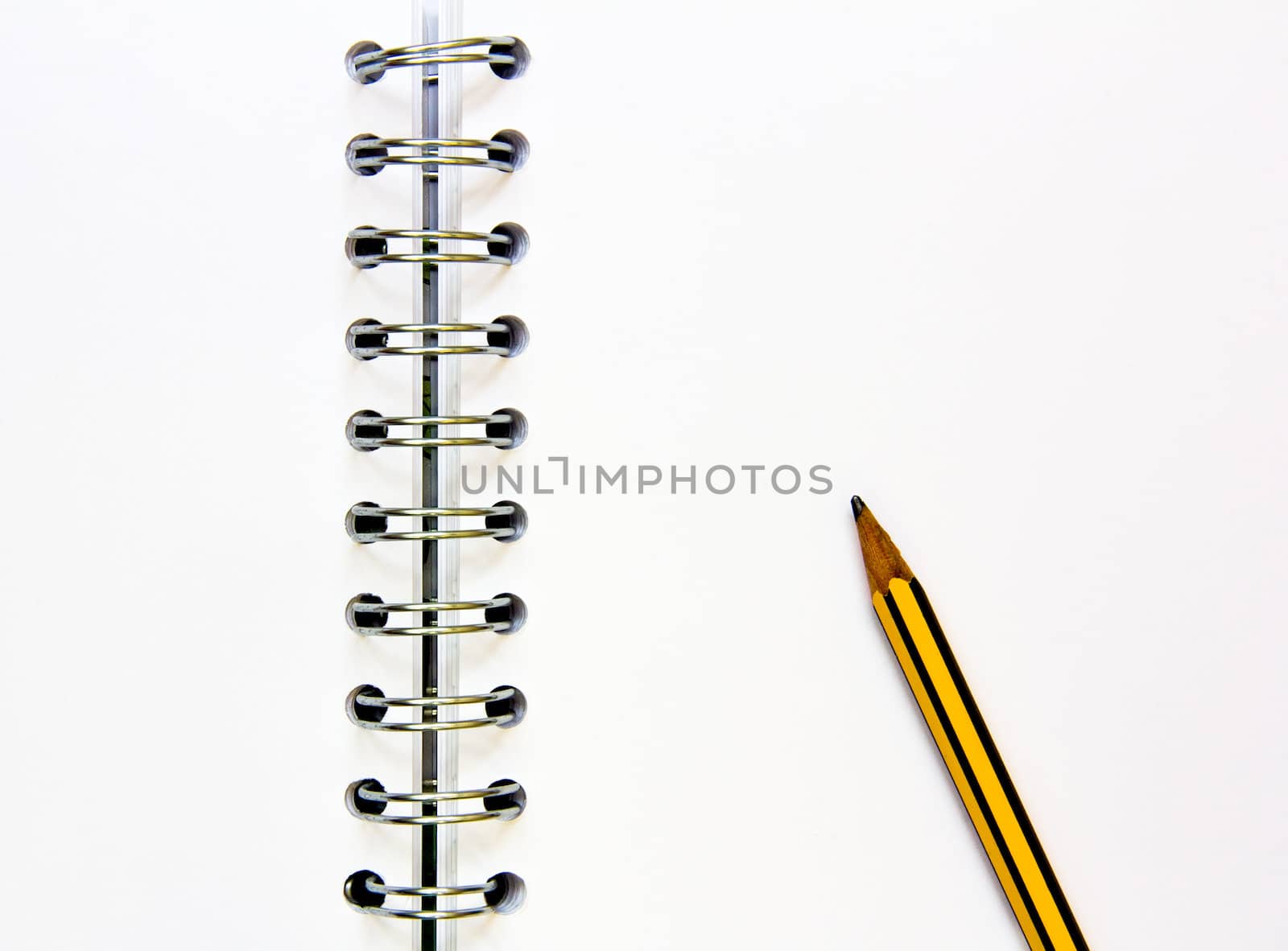 blank notepad by marco_govel
