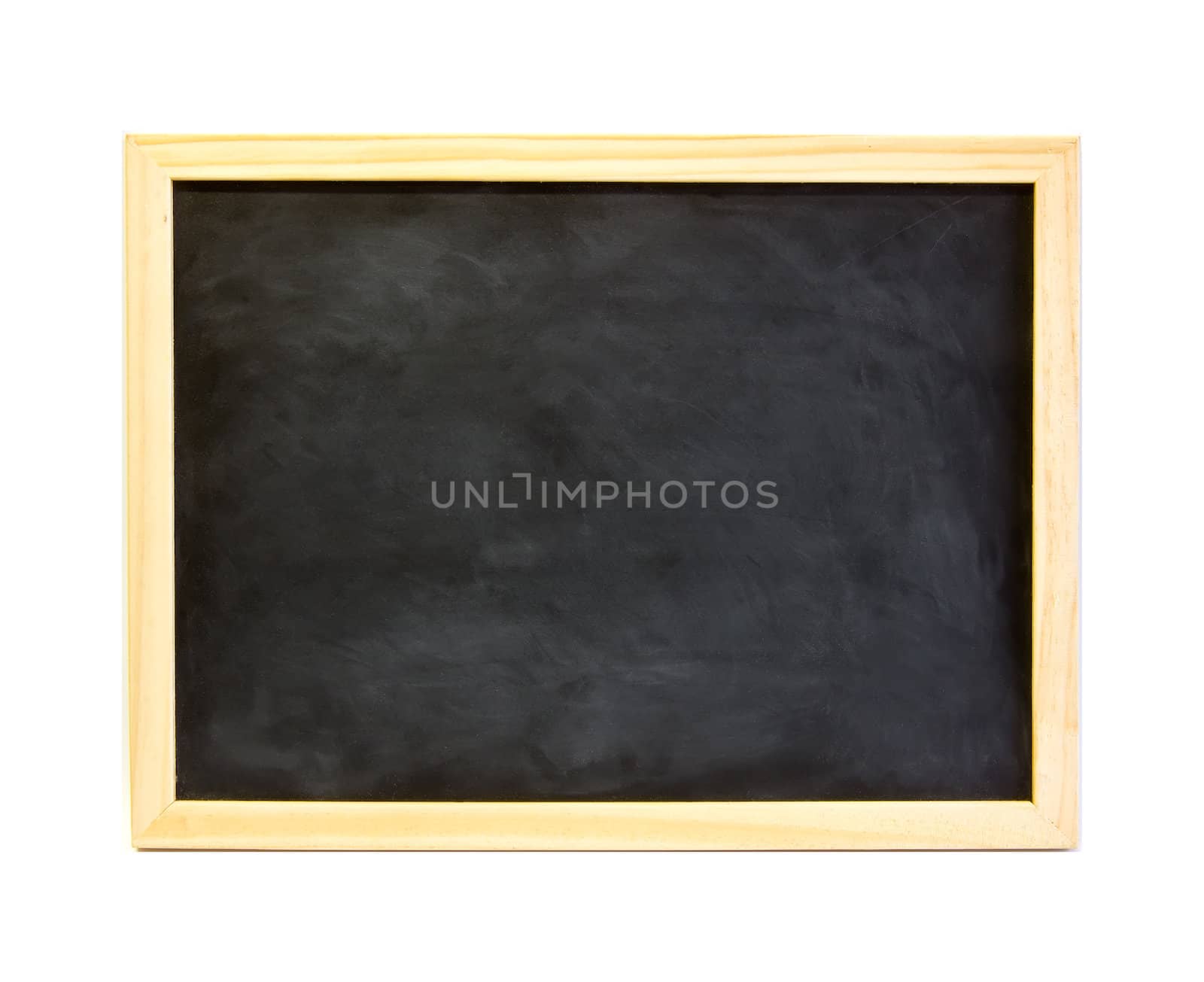 school black board isolated on a white background.