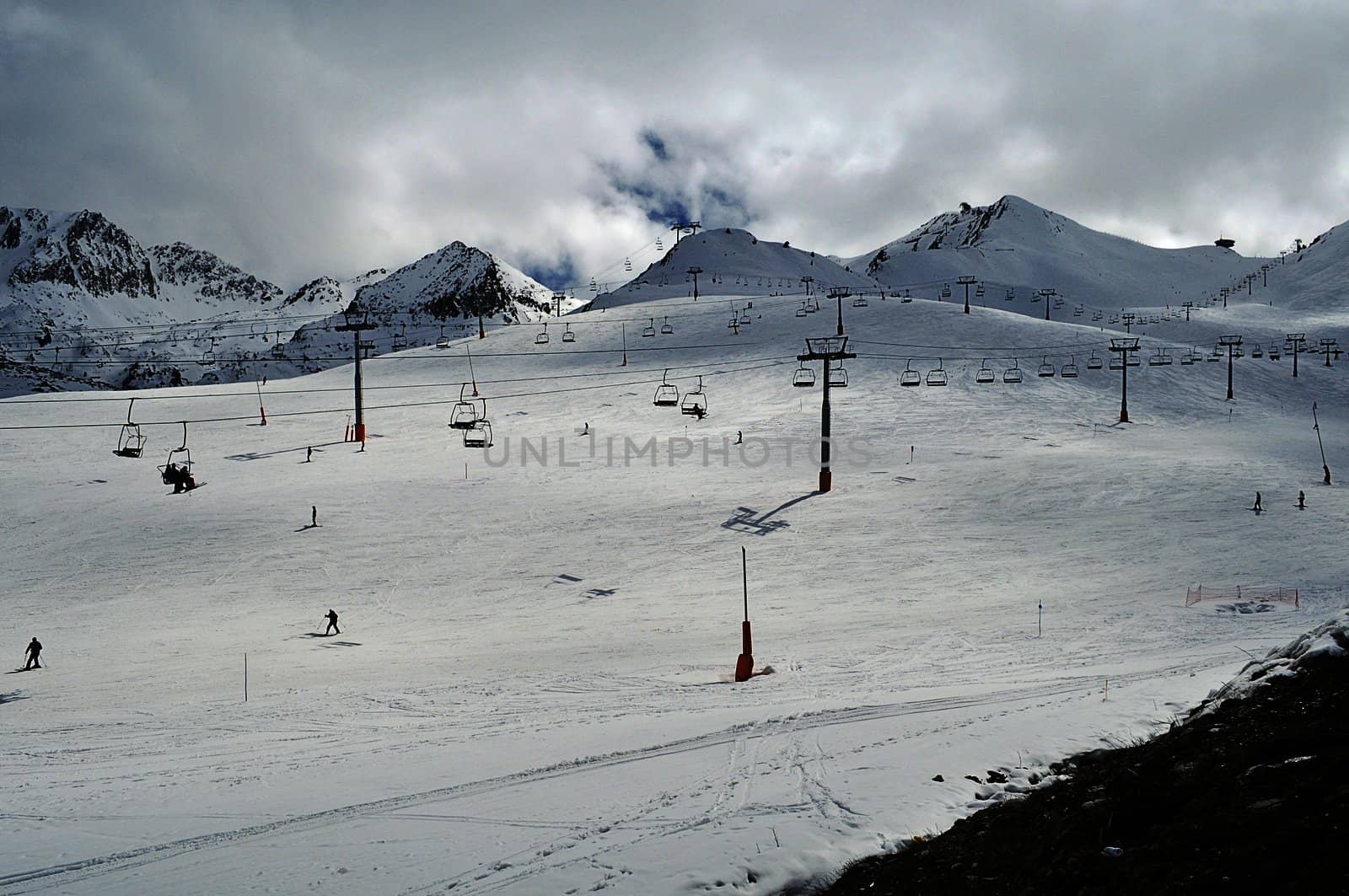 ski slopes of Pas de la Casa
